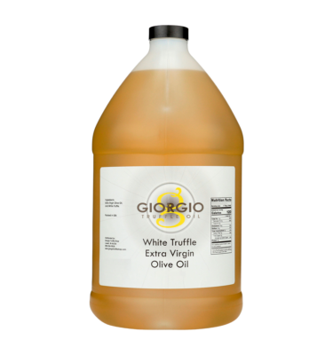 Truffle Infused Olive Oil | <b>White Truffle</b> | 1 Gallon / 3.8 Liter