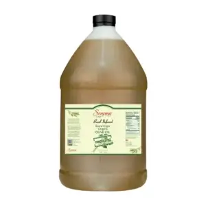 1 gallon of organic basil extra virgin olive oil
