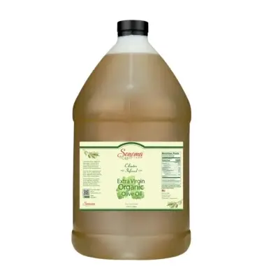 1 gallon of organic cilantro extra virgin olive oil