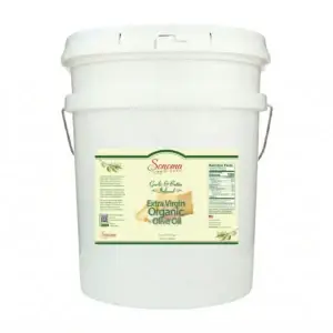 Organic Butter and Garlic infused extra virgin olive oil - 5 gallon pail