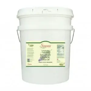5 Gallon Pail of organic lavender extra virgin olive oil