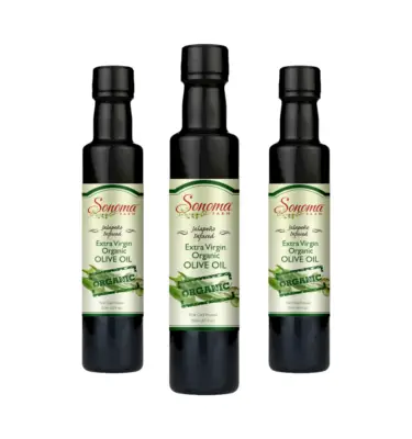 Organic Olive Oil - Jalapeno Infused - 250 ml - Set of 3