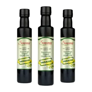 Set of Three Organic Lemo Extra Virgin Olive Oil