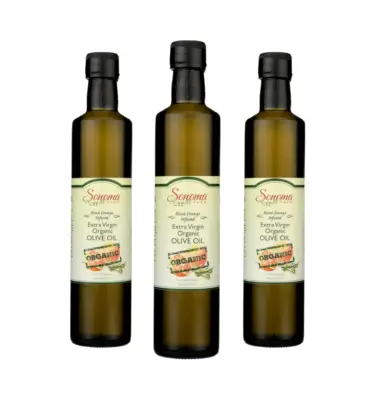 Blood Orange Olive Oil - Organic - 3 Pack - 500 ml