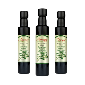 Set of 3 Rosemary and Basil Organic Olive Oil - 250ml