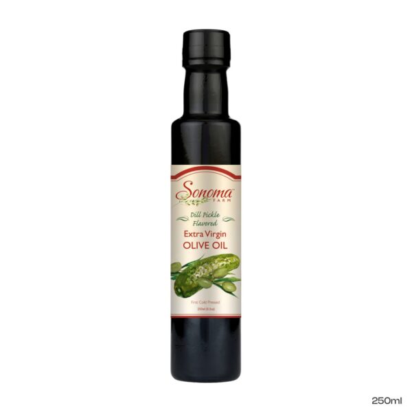250 ml bottle of dill olive oil