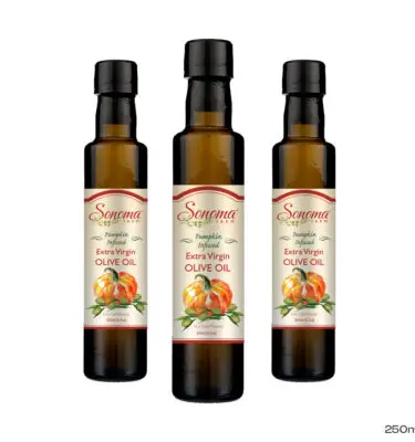 pumpkin olive oil, 250 ml bottle - 3 Pack - front side