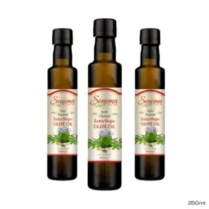 pesto olive oil, 250 ml bottle - 3 Pack - front side