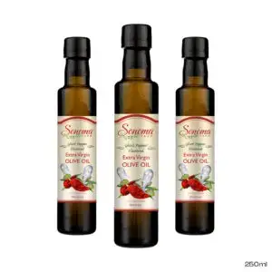 Ghost Pepper Infused Extra Virgin Olive Oil - 250 ml 3-Pack