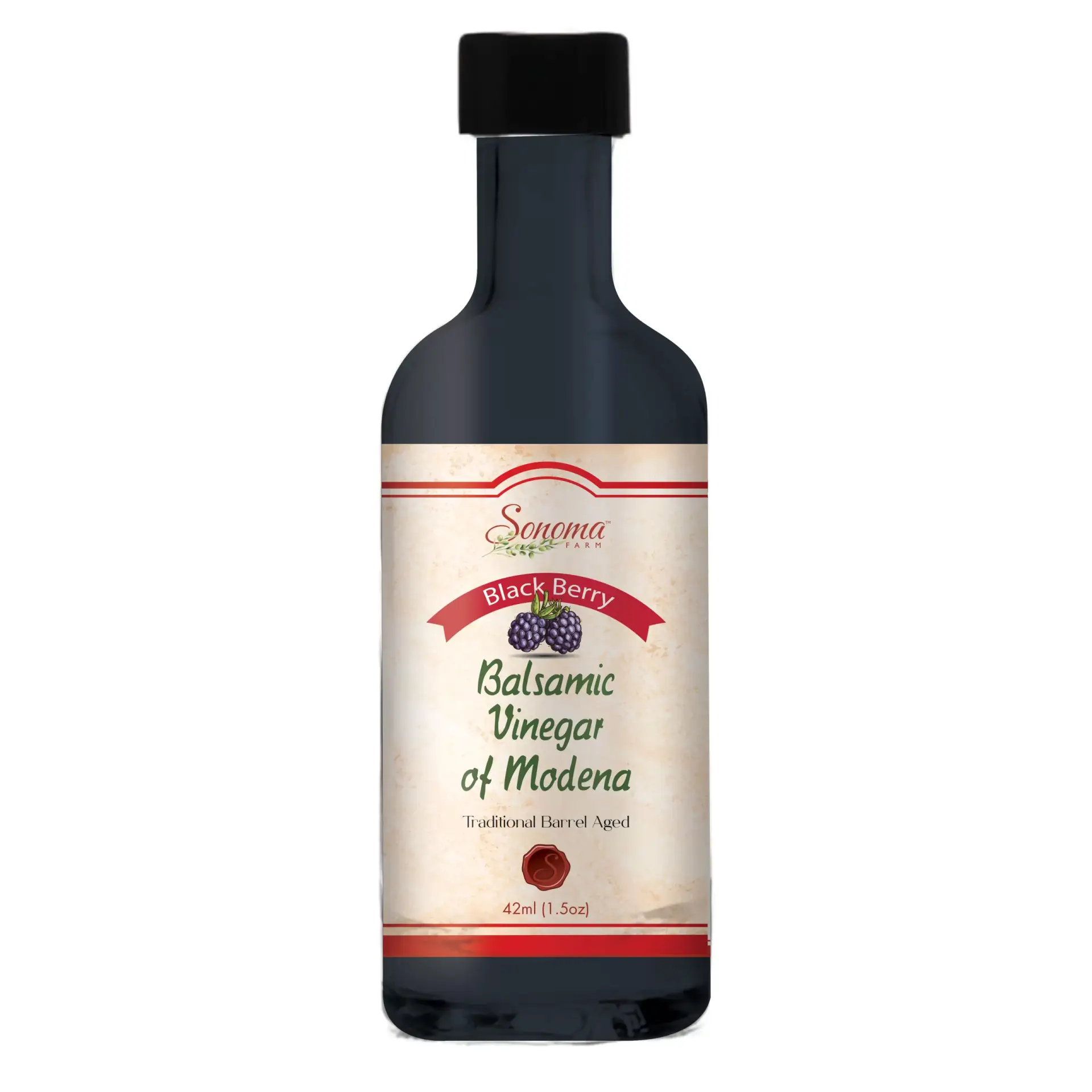 Sonoma Farm Balsamic Vinegar - Blackberry Flavor Infused - Sample - 1.5oz