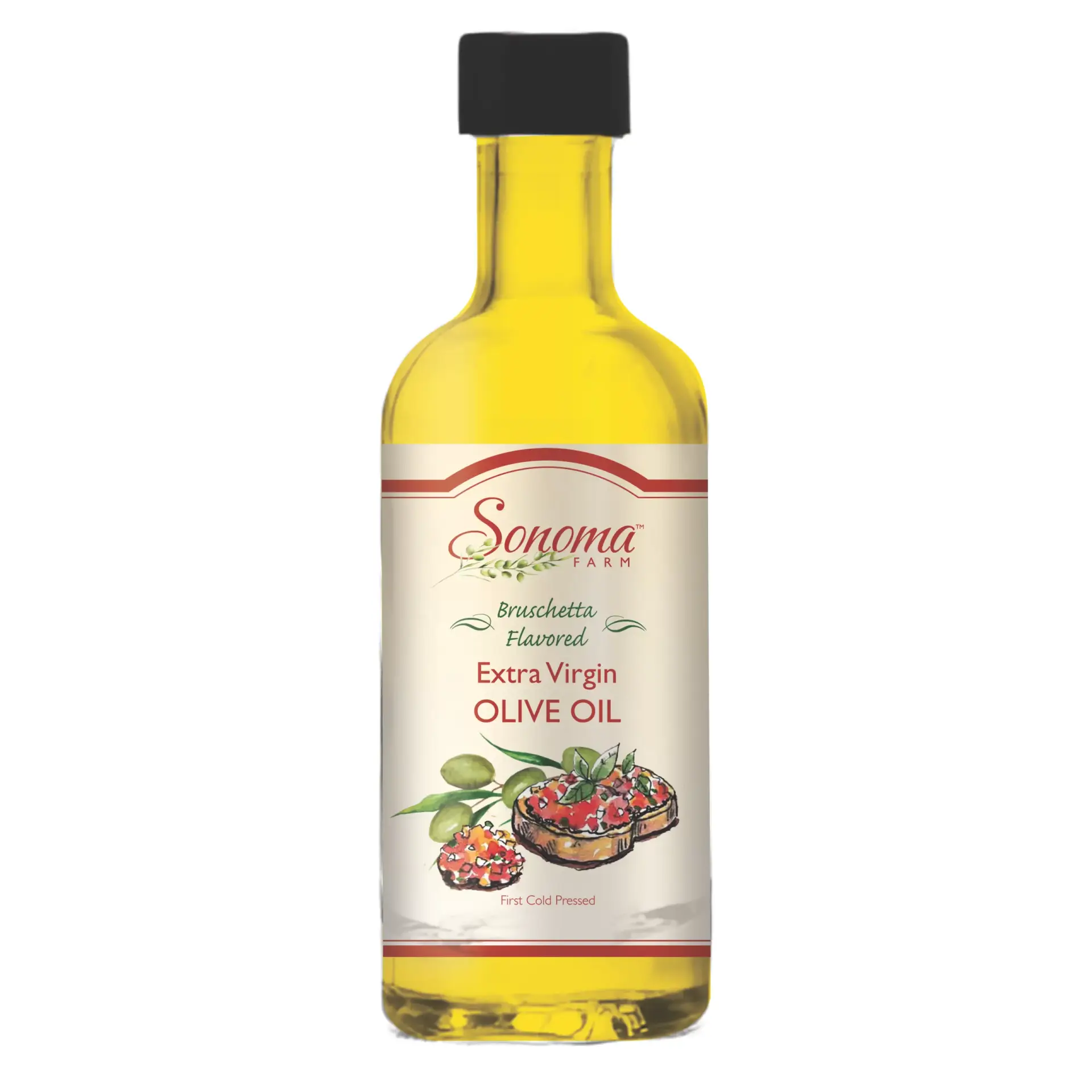 Sonoma Farm Extra Virgin Olive Oil - Bruschetta Flavor Infused - Sample - 1.5oz