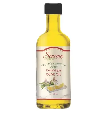 Virgin Olive Oil - Garlic Butter Flavour Infused - Sample - 1.5oz