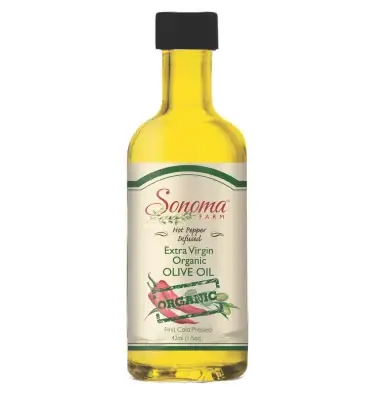 Infused Extra Virgin Olive Oil - Organic - Hot Pepper - Sample - 1.5oz