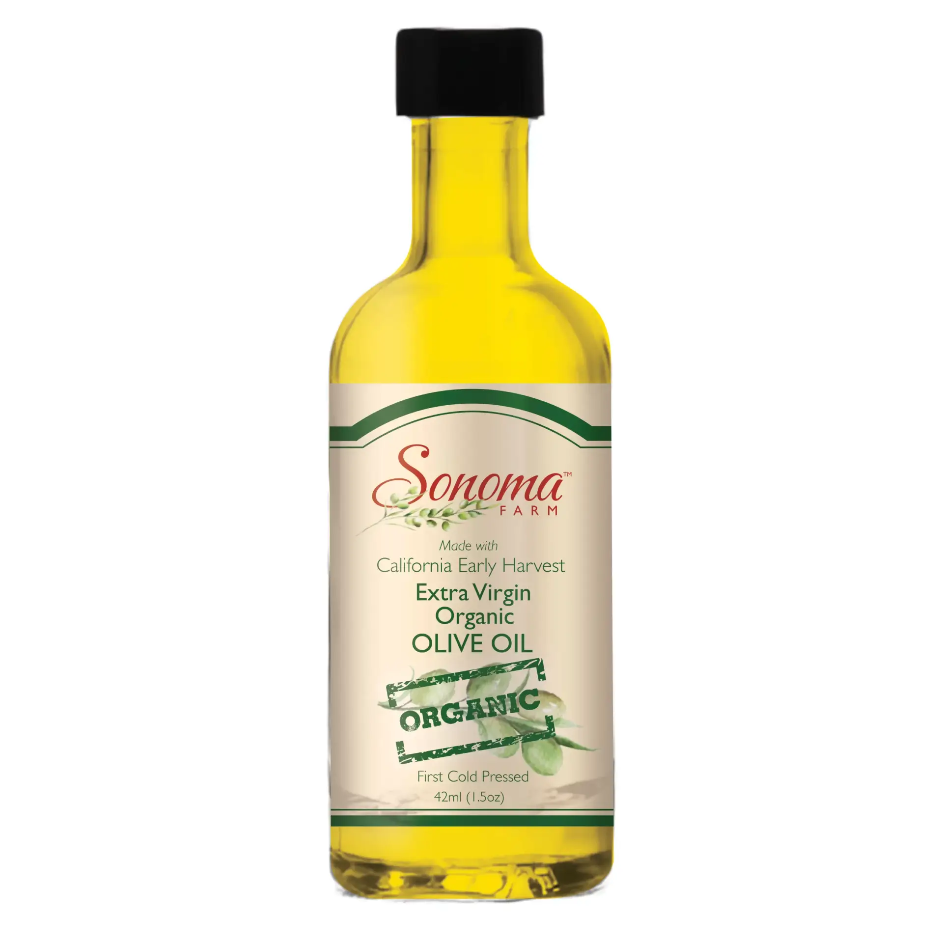 Sonoma Farm Extra Virgin Olive Oil - Organic - Sample