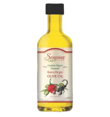 Sonoma Farm Extra Virgin Olive Oil - Rosemary- Scorpian Pepper Flavor Infused - Sample - 1.5oz