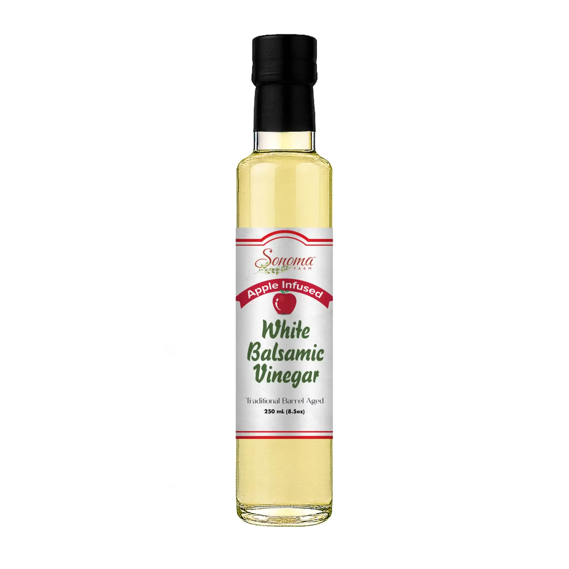 White Balsamic Vinegar - Flavor Infused - Apple -250ml