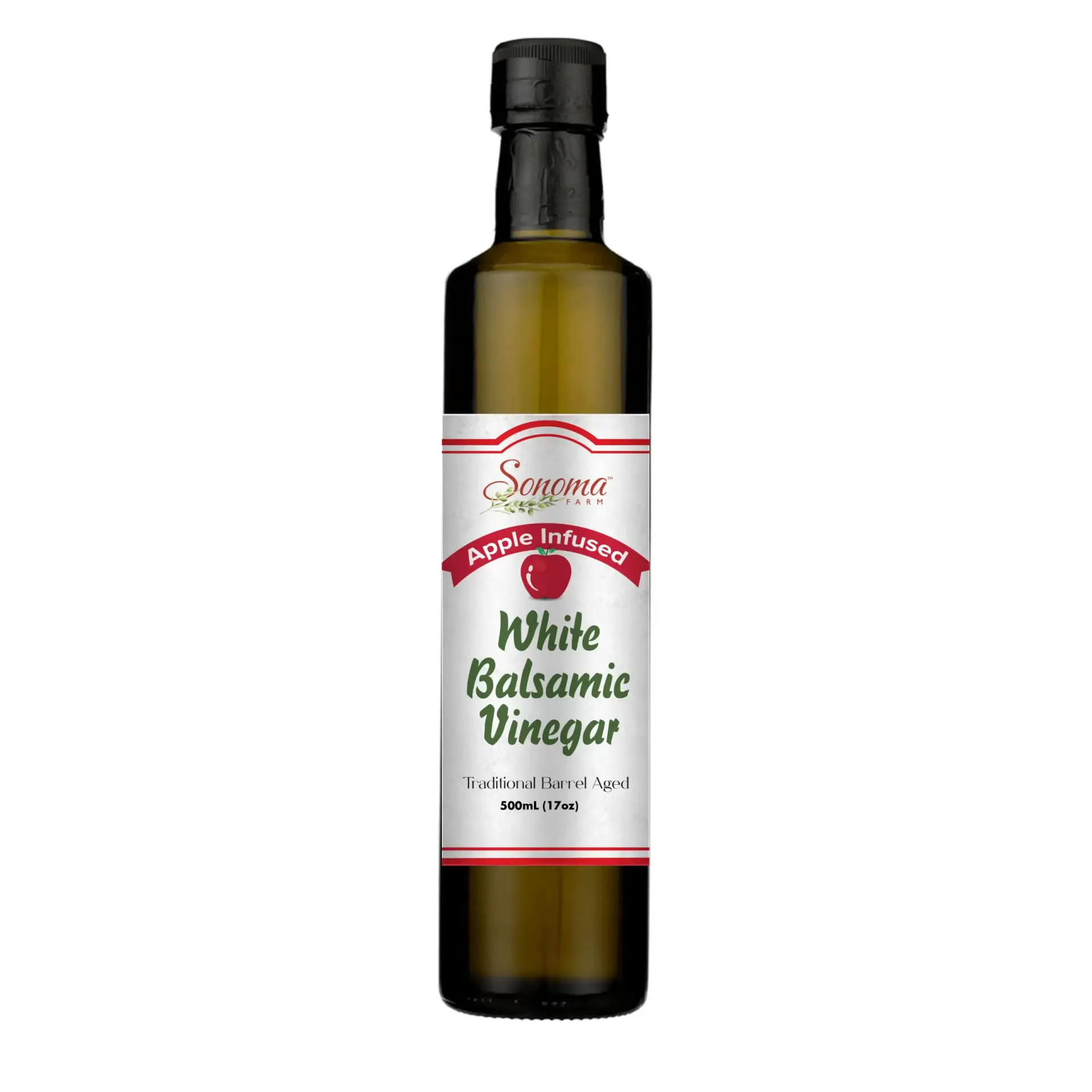 White Balsamic Vinegar - Flavor Infused - Almond - 500ml