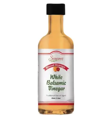 White Balsamic Vinegar - Flavor Infused - Blood Orange -1.5oz - Sample