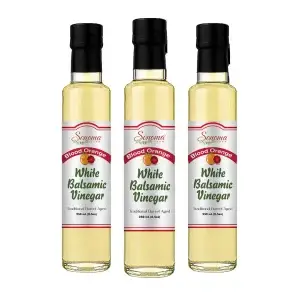 White Balsamic Vinegar - Flavor Infused - Blood Orange -250ml - Three Pack