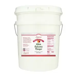 White Balsamic Vinegar - Flavor Infused - Blood Orange -5 Gallon