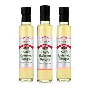 White Balsamic Vinegar - Flavor Infused - Coffee - 250ml - Three Pack