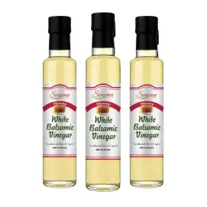 White Balsamic Vinegar - Flavor Infused - Honey - 250ml - Three Pack