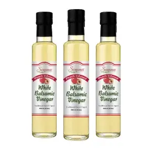 White Balsamic Vinegar - Flavor Infused - Maple - 250ml - Three Pack
