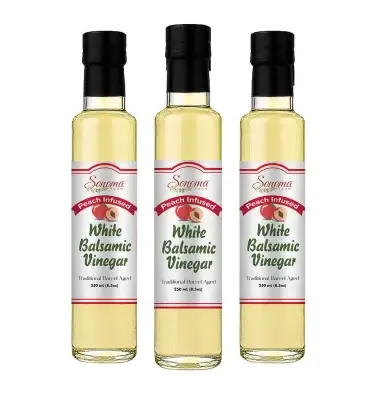White Balsamic Vinegar - Flavor Infused - Maple - 250ml - Three Pack
