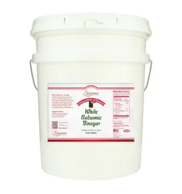 White Balsamic Vinegar - Flavor Infused - Chocolate - 5 Gallon