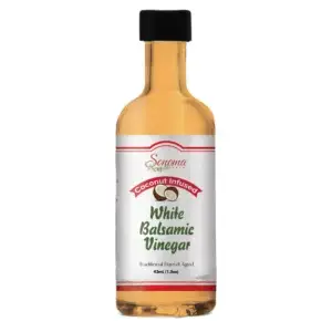 White Balsamic Vinegar - Flavor Infused - Coconut - 1.5oz - Sample