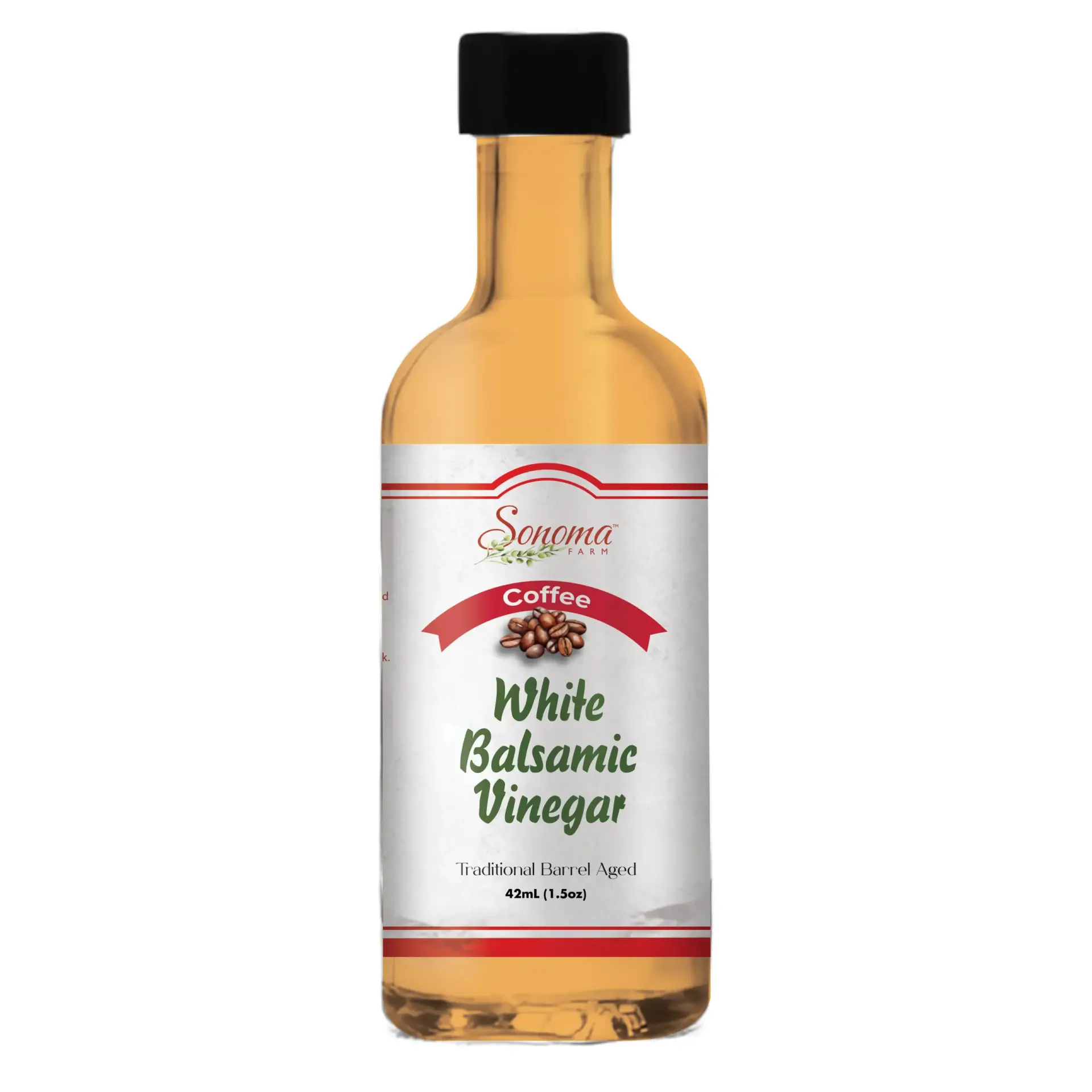 White Balsamic Vinegar - Flavor Infused - Coffee - 1.5oz - Sample