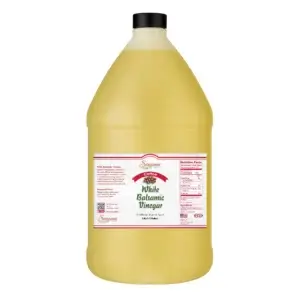 White Balsamic Vinegar - Flavor Infused - Coffee - 1/2 Gallon