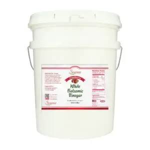 White Balsamic Vinegar - Flavor Infused - Cranberry - 5 Gallon