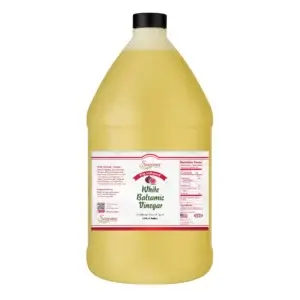 White Balsamic Vinegar - Flavor Infused - Fig - 1 Gallon