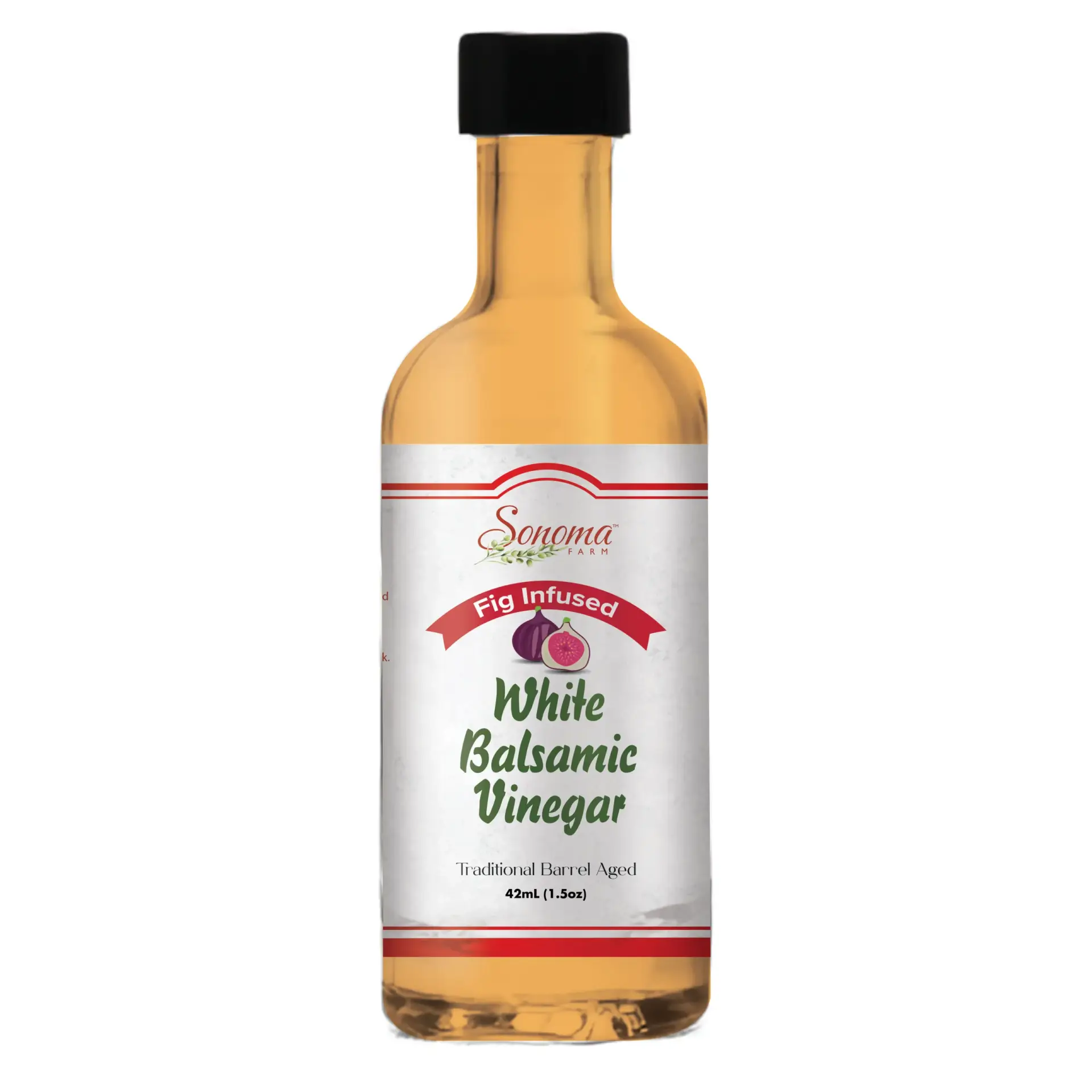 White Balsamic Vinegar - Flavor Infused - Fig - 1.5oz - Sample