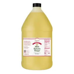 White Balsamic Vinegar - Flavor Infused - Ginger - 1 Gallon