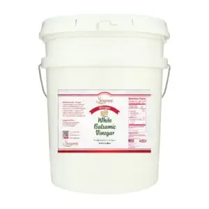 White Balsamic Vinegar - Flavor Infused - Ginger - 5 Gallon