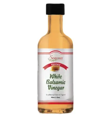 White Balsamic Vinegar - Flavor Infused - Honey - 1.5oz - Sample