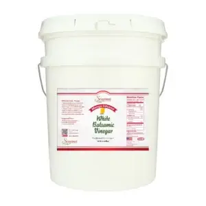 White Balsamic Vinegar - Flavor Infused - Mango - 5 Gallon