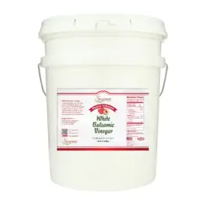 White Balsamic Vinegar - Flavor Infused - Peach - 5 Gallon