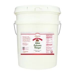 White Balsamic Vinegar - Flavor Infused - Pecan - 5 Gallon