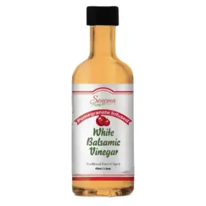 White Balsamic Vinegar - Flavor Infused - Pomegranate - 1.5oz - Sample