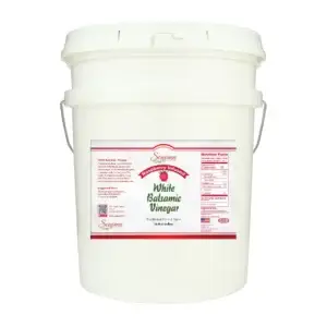 White Balsamic Vinegar - Flavor Infused - Raspberry - 5 Gallon
