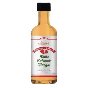 White Balsamic Vinegar - Flavor Infused - Strawberry - 1.5oz - Sample