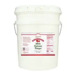 White Balsamic Vinegar - Flavor Infused - Strawberry - 5 Gallon