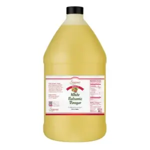White Balsamic Vinegar - Flavor Infused - Walnut - 1 Gallon