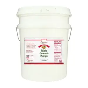 White Balsamic Vinegar - Flavor Infused - Walnut - 5 Gallon