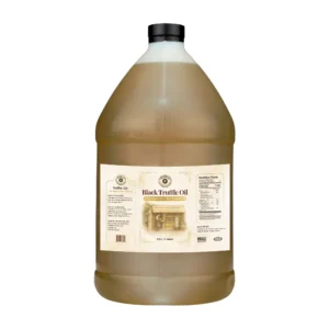 MarDona Black Truffle Oil 1 Gallon EVOO and Soybean Blend Jug