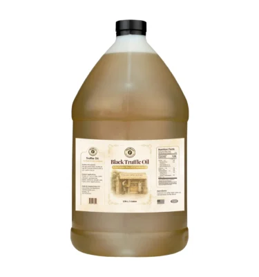 MarDona Black Truffle Oil 1 Gallon EVOO and Soybean Blend Jug