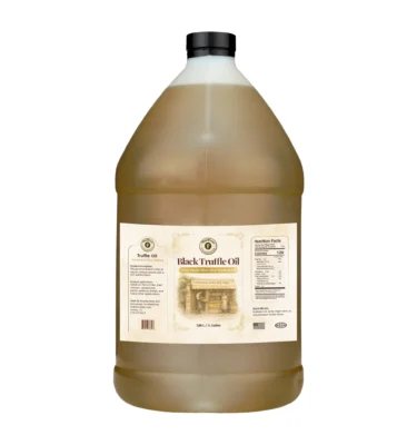 MarDona Black Truffle Oil ½ Gallon EVOO and Soybean Blend Jug